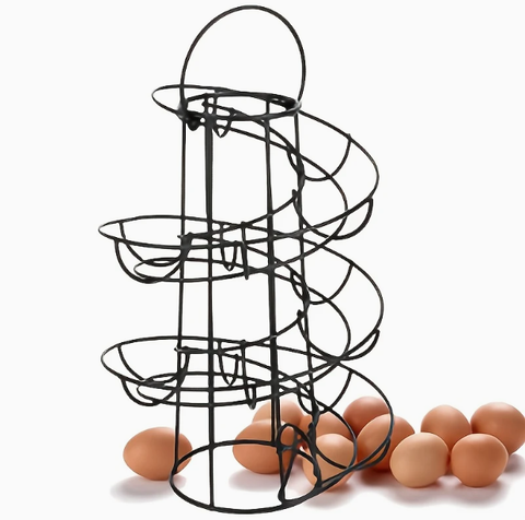 Egg Skelter Black 24 Egg Holder