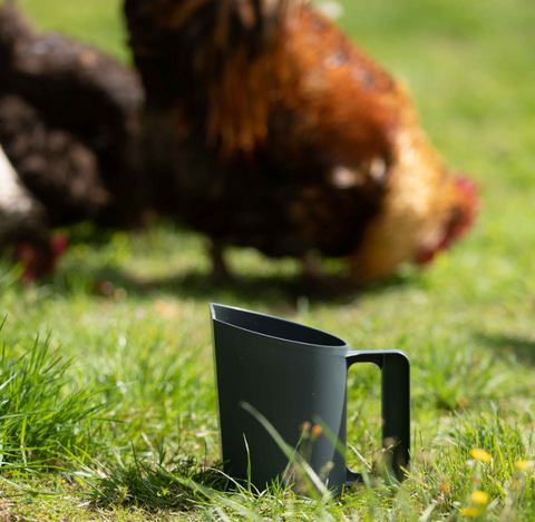 Plastic Black Feed Scoop 1.5 Litres
