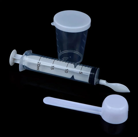 Bird Feeding Spoon Syringe 20ml 4 piece set