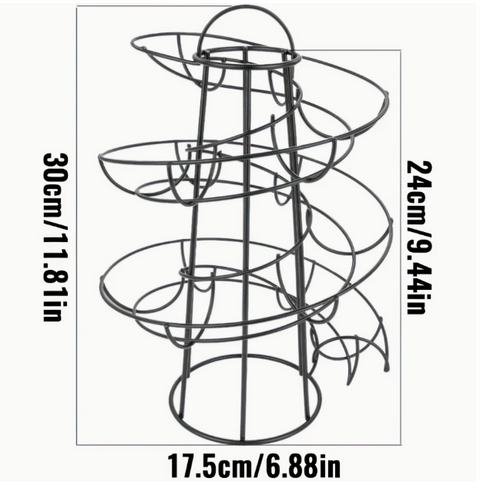 Egg Skelter Black 24 Egg Holder