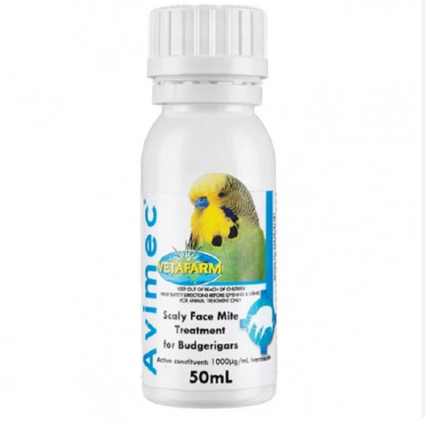 Vetafarm Avimec (scaley face mite treatment)