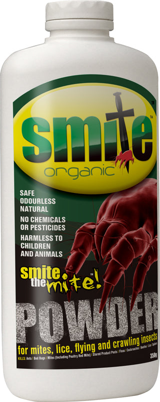 Smite Organic DE Powder 350g Puffer Pack