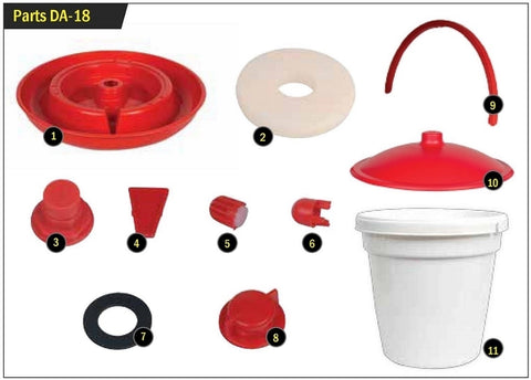 Rubber Washer #7 for 18 Litre Bucket Drinker