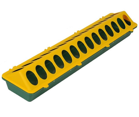 Chick Feeder Trough 500mm 28 Hole