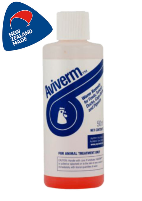 Aviverm Poultry/Bird Wormer 50ml