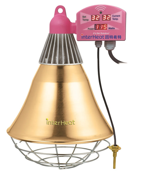 Heat Lamp Heavy Duty Small with Thermostat and Remote