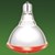 Heat Lamp InfraRed Twin Pack 100 Watt Par 32