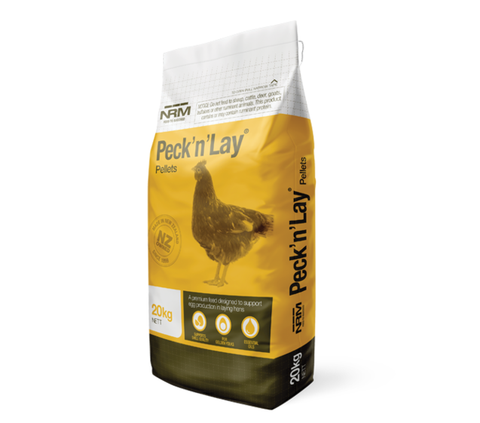 NRM Peck’n’Lay Pellets 20kg