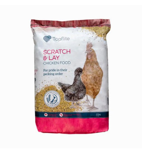 Topflite Poultry Scratch and Lay 20kg