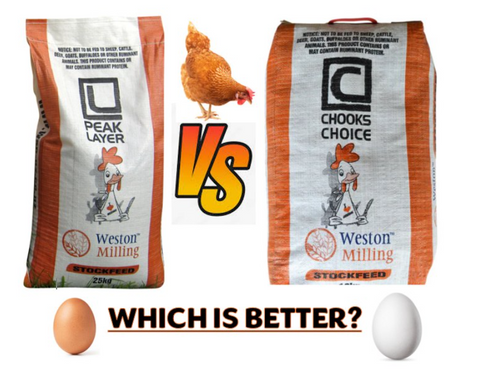 🐔 Weston Milling Feed Showdown: Peak Layer vs Chook’s Choice! 🐣