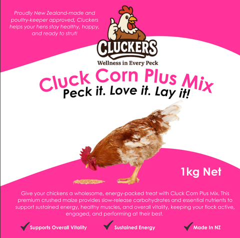 Cluckers "Cluck Corn Plus Mix"  1kg