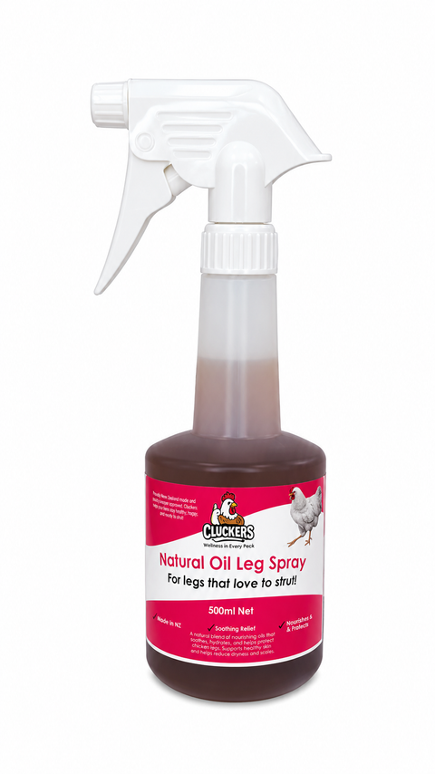 Cluckers Natural "scaley Leg Oil Spray" 500ml
