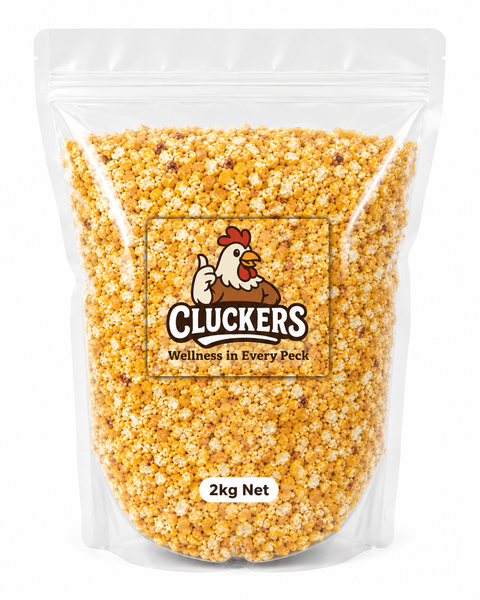 Cluckers 2kg Kibbled Maize