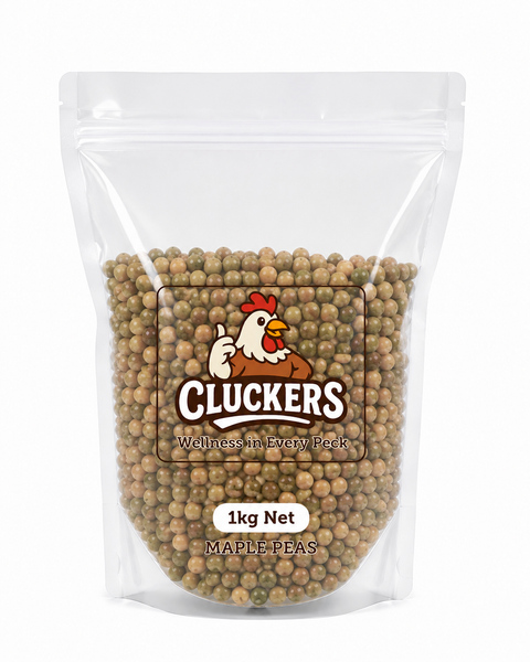 Cluckers Maple Peas treat 1kg