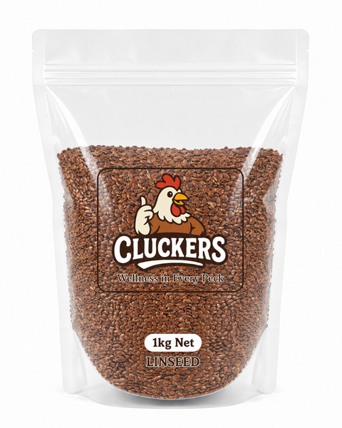 Cluckers Linseed treat 1kg