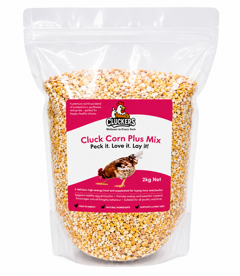 Cluckers "Cluck Corn PLUS Mix" 2kg