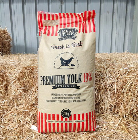 Premium Yolk 19% Layer Pellets 20kg