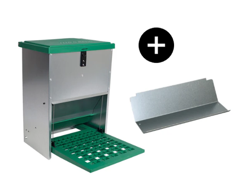 12kg Feed-O-Matic + Rat Guard