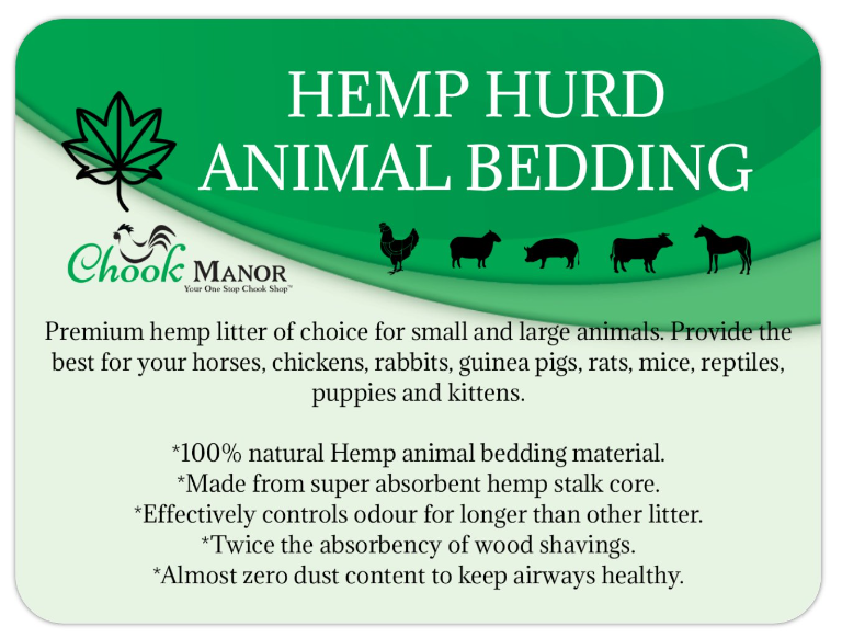 Industrial Hemp Hurd Animal Bedding