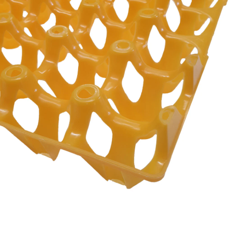 Plastic Egg Tray Single - Yolk Yellow