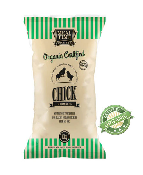 Meal Time "Organic Certified" Chick Crumble 20kg