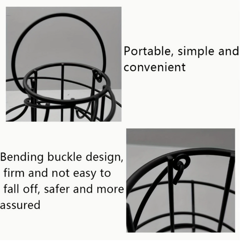 Egg Skelter Black 24 Egg Holder