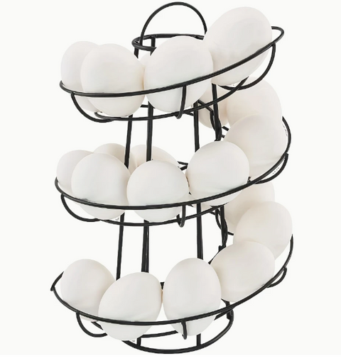 Egg Skelter Black 24 Egg Holder
