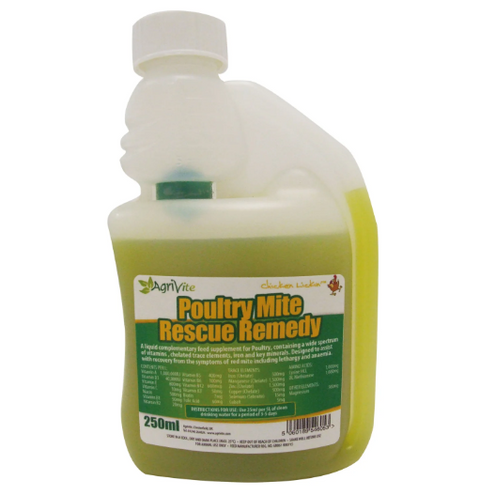 Agrivite Poultry Mite Rescue Remedy 250ml