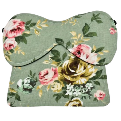 Chicken Vest with wing cover (Green Floral)