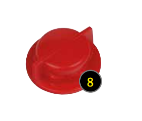 Spares #8 Centre Nut for 18L Drinker