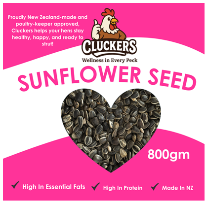 Cluckers "Sunflower Seed" 800g