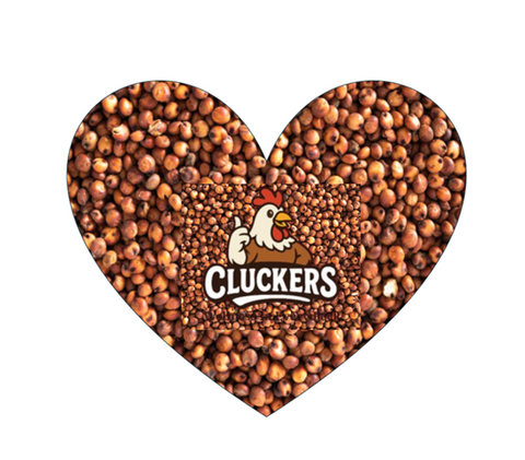 Cluckers "Red Sorghum" Treat 1kg