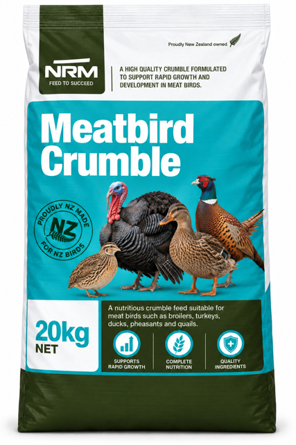 NRM Meat Bird Crumble 20kg