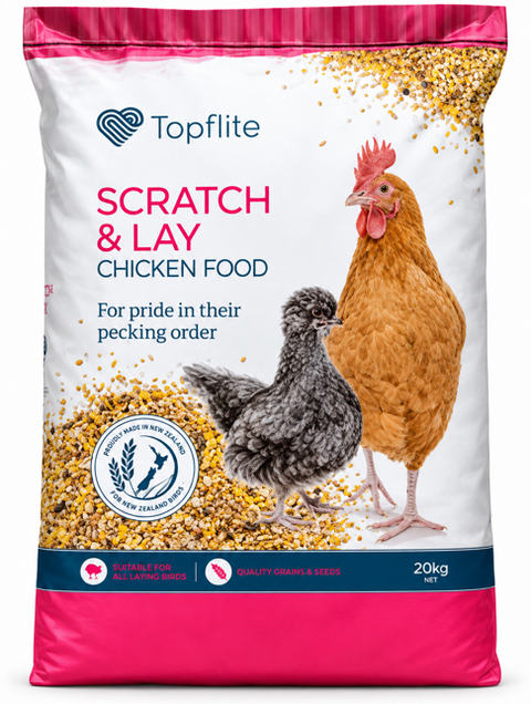 Topflite  Poultry Scratch and Lay 20kg