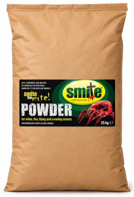 Smite Organic DE Powder 25kg Bulk