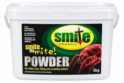 Smite Organic DE Powder 5kg Bucket