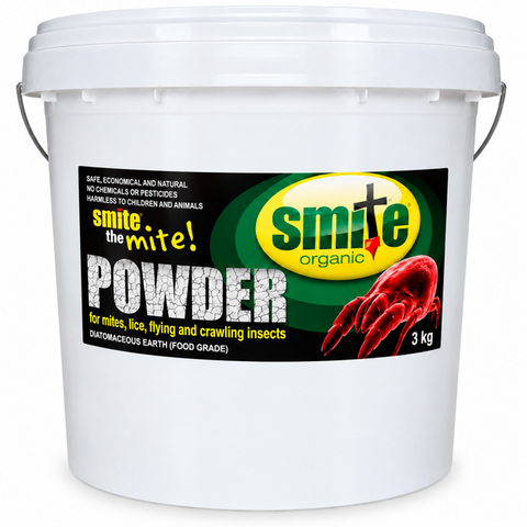 Smite Organic DE Powder 3kg Bucket