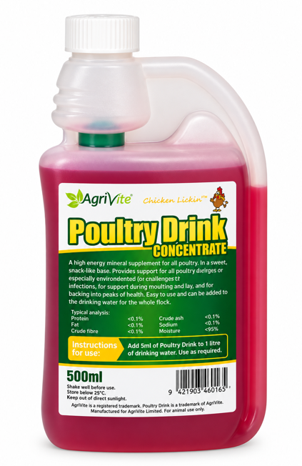 Agrivite Poultry Drink 500ml