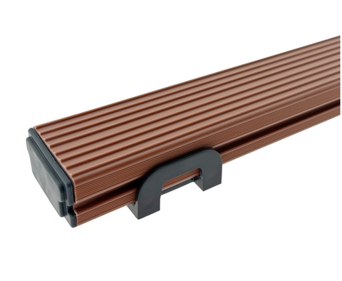 Poultry perch brown 100 cm – set of 2