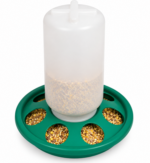 Jar Feeder 1kg 7 hole for Chicks & Quails