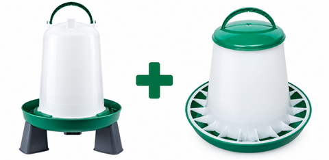 Drink-o-matic 6L Drinker + Feeder 6kg Combo