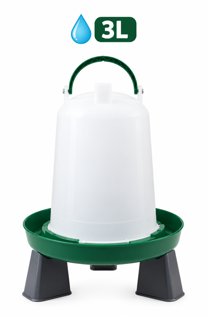Drink-o-Matic 3L Chicken Drinker with Legs