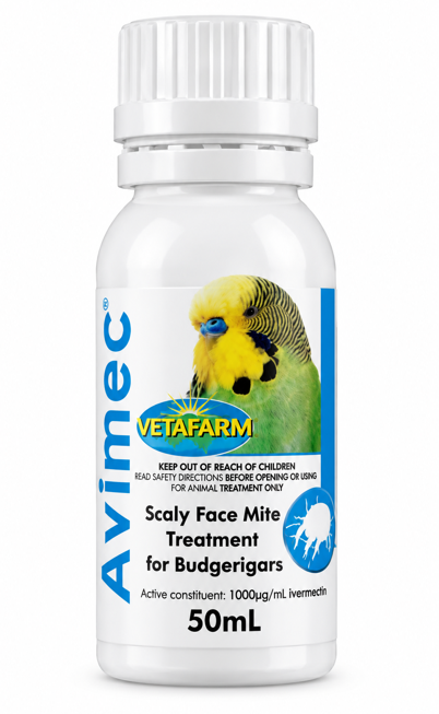 Vetafarm Avimec (scaley face mite treatment)