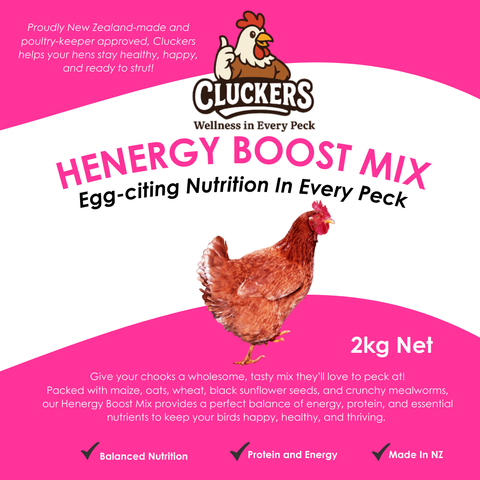 Cluckers "Henergy Boost Mix" 2kg