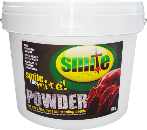 Smite Organic DE Powder 5kg Bucket