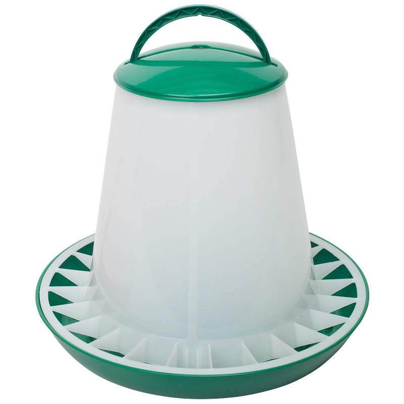 Chicken Feeder 10kg with Handle & Cover