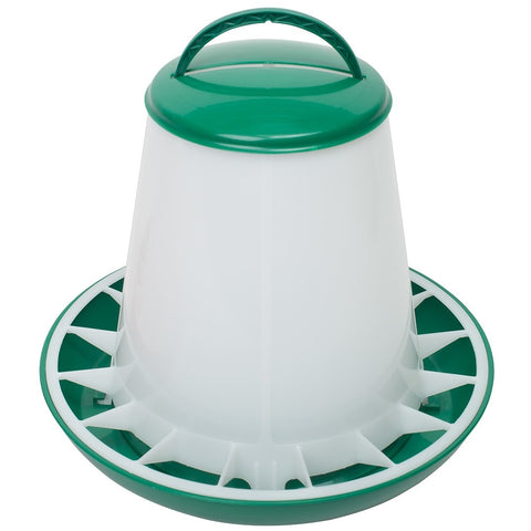 Chicken Feeder 3kg with Handle & Cover