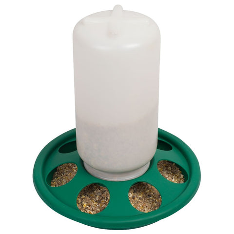 Jar Feeder 1kg 7 hole for Chicks & Quails