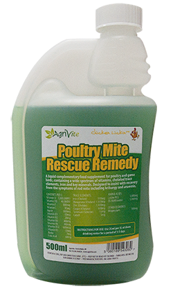 Agrivite Poultry Mite Rescue Remedy 500ml