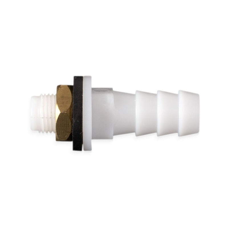 Hose fitting 10mm with Brass Nut + Seal